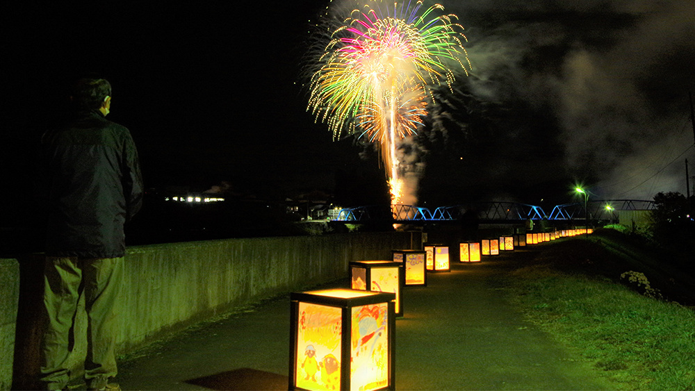 11月	「晩秋の華（新町）」	春山安二